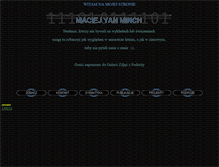 Tablet Screenshot of minch.pl
